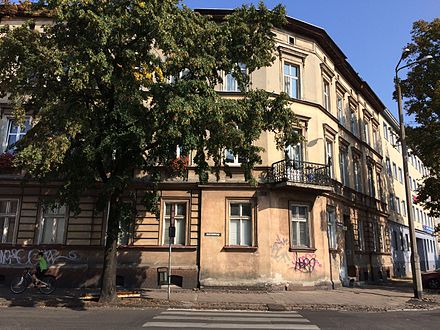 Main elevation from the square