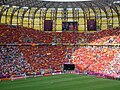 Spanische Fans beim EM-Spiel Spanien gegen Italien (Juni 2012)
