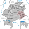 Lage der Samtgemeinde Nienstädt im Landkreis Schaumburg