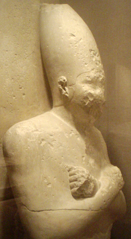 Osiris-standbeeld uit El-Lisht, tegenwoordig in het Metropolitan Museum