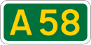 A58 road