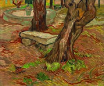 Van Gogh - Banco de Pedra no Asilo de Saint Remy