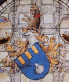 Wappen der Brügger Patrizierfamilie van Nieuwenhove (1487)
