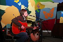 Rick Tomlinson performing at Folkyeah Spring Festival in Big Sur, California, on 20 April 2007.