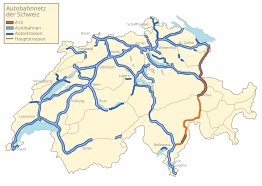 Autobahn / Autoroute / Autostrada A13