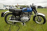 Dit AJS Model 14 CSR uit 1965 was identiek aan de Matchless G2 CSR