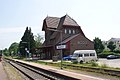 Bahnhof Meckenheim (Empfangsgebäude und Bahnsteigüberdachung)