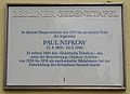 Berlin-Pankow, Berliner Gedenktafel für Paul Nipkow