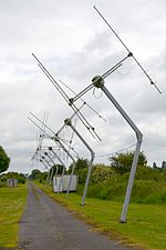 Erhaltene Yagi-Antennen des Cambridge Low Frequency Synthesis Telescope