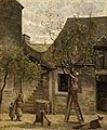Jean-Baptiste Camille Corot: Bauernhaus Fontainebleau, um 1865–1873