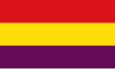 İkinci İspanya Cumhuriyeti sivil bayrağı (armasız)