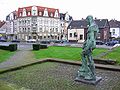 Knochen-Karl Zeche Constantin, in Bochum-Hofstede, WW1-Denkmal; geschaffen 1936/37 von Joseph Enseling (1886-1957)[7]