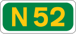 N52 road shield}}