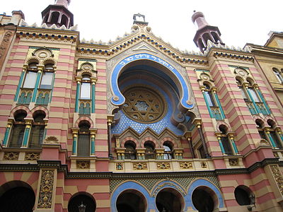 The Jubilee Synagogue in Prague (1908)