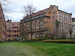 Stadtarchivgebäude in der Innenstadt-Ost