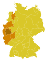 Karte Kirchenprovinz Koeln