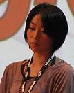 Hoshino at the 2008 AnimagiC convention in Bonn, Germany.