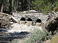 Torrential spring runoff in Kyle Canyon, 2005