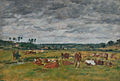 Landscape with Cows 26 Şubat 2020 tarihinde Wayback Machine sitesinde arşivlendi., 1881, Malraux Müzesi, Le Havre