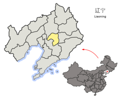 Liaoyang in Liaoning province