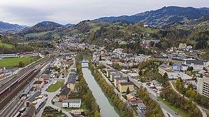 Blick über Schwarzach