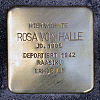 Stolperst saalgasse 9 von halle rosa