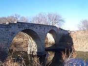 Clements Stone Arch Bridge[17] over the Cottonwood River