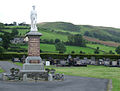 Friedhof mit Kriegerdenkmal