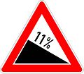 108-57 Gefälle 11%