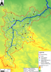 Mapa rzeki