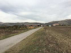 Entrance in the village