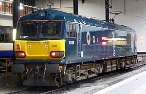 Britische Klasse 92 von Caledonian Sleeper