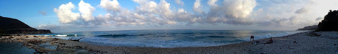 Una spiaggia nella provincia di Barahona