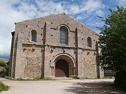 Westfassade der Abteikirche