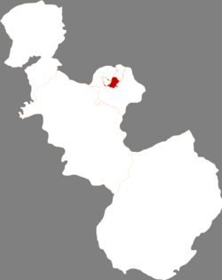Location in Anshan