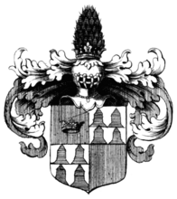 Wappen derer von Cronberg, Kronenstamm (aus Humbracht u. a., 1707)