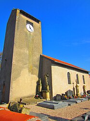 The church in Fouligny