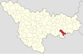 Location in Timiș County