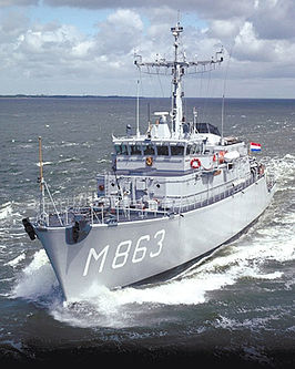 Zr.Ms. Vlaardingen Bron: Koninklijke Marine