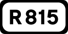 R815 road shield}}