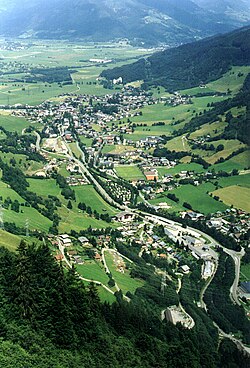 Kaprun aerial view