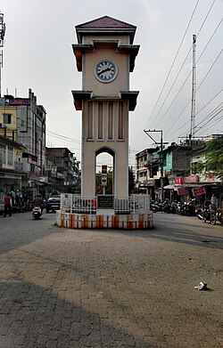 View of Mangaldoi clock tower