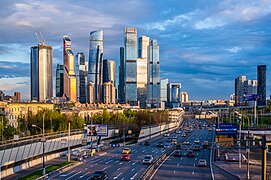 Dritter Verkehrsring in Moskau City