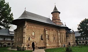 Orthodox church in Vânători-Neamț