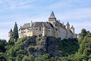 Blick auf die Rosenburg