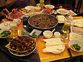 Bir Hong Kong restoranında Sichuan Mutfağı