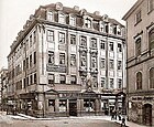 Haus Silbener Bär an der Ecke zur Kupfergasse (um 1890)