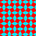 one of the colorings of the snub square tiling (see also at pg)