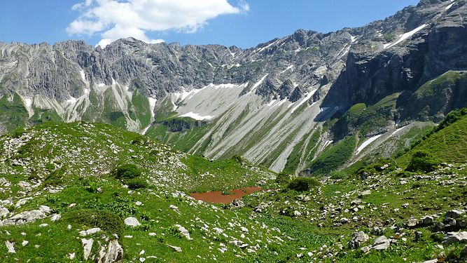 1. Platz: Naturschutzgebiet „Allgäuer Hochalpen“. Foto: Puusterke