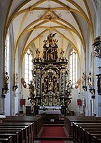Drei-Achtel-Schluss der Pfarrkirche Waldzell